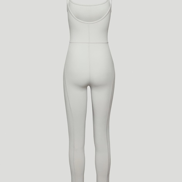 Aritzia/TNA: Divinity Jumpsuit, Ice Grey/White, Size XS - Picture 3 of 5